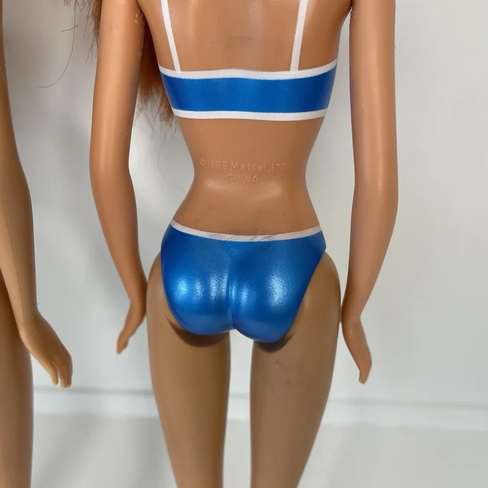 Palm Beach Barbie And Midge Doll Lot 2001 Incomplete